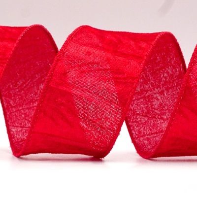 Holiday Crinkled Wired Ribbon_KF8740