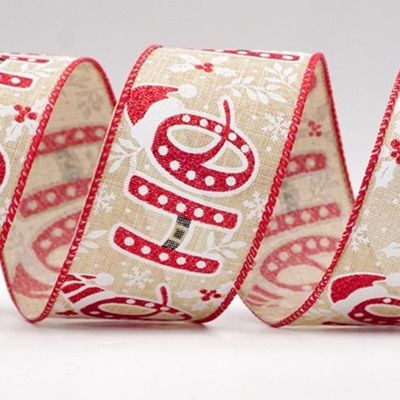 Christmas Stripes and Dots Wired Ribbon_KF8795.KF8796