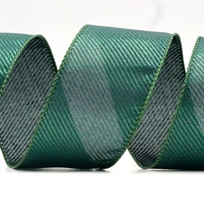 Shimmering Slanting Stripe Design Wired Ribbon_KF8867