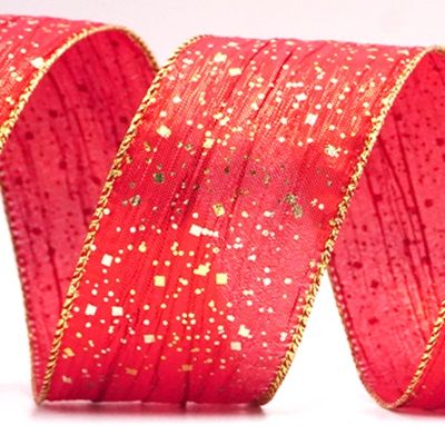 Glitter Confetti Wired Ribbon Collection_KF8870