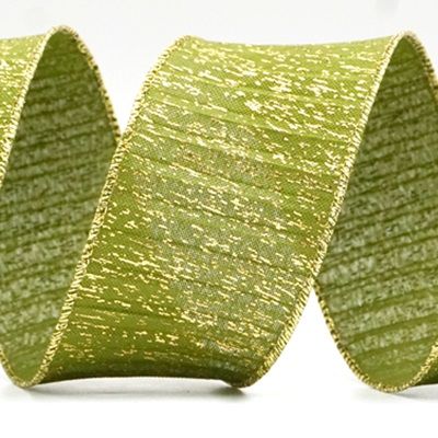 Metallic Textured Wired Ribbon_KF9068